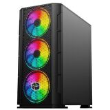 Zeiron Gravel X17 i3-10100F 32GB DDR4 512GB SSD Gtx1050Ti Oyuncu Masaüstü Bilgisayar