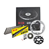 Did-Jt 2010-2017 Ducati Multistrada 1200 Uyumlu Zincir Dişli Set Çelik Renk