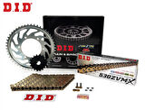 Did Zvmx-Jt 2011-2013 Honda CBF 1000 Uyumlu Zincir Dişli Set Gold (Sarı) Renk