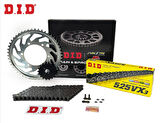 Did-Sunstar 2002-2007 Honda CBR 600 F Uyumlu Zincir Dişli Set Çelik Renk