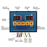 Yate10 WT-03 Dual Smart 12/24/220v Akıllı WİFİ Termostat/Timer
