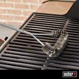 Weber 46 cm Three-Sided Grill Brush - Üç Taraflı Mangal Izgara Fırçası 45 Cm - 6278