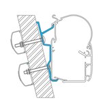 Dometıc Tente Braket DUCATO-JUMPER-BOXER-MOVANO / 17 M3  PW1100
