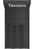 Twiezers TWZSET3001 Deri Çantalı 3'lü Paslanmaz Çelik Cımbız Seti - Siyah/Siyah
