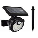 POWERMASTER SH-1705A 26 LEDLİ SENSÖRLÜ 3 MODLU SOLAR İNDİKSİYON DUVAR LAMBASI