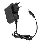 WEKO 12 VOLT - 2 AMPER 5.5*2.5 UÇLU PLASTİK KASA PRİZ TİP ADAPTÖR KUTUSUZ YERLİ ÜRETİM
