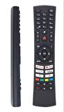 Vestel Netflix Prime Youtube Twitch Tuşlu Oval  Lcd Led Tv Kumanda