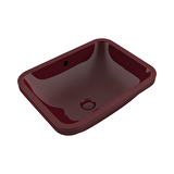 Bocchi Scala 55 cm Tezgahaltı Lavabo Parlak Burgonya Bordosu
