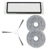Xiaomi Omni 2 yedek Set Yan Fırça - Filtre - Mop bezi