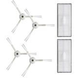 Roborock S8 , S8 Plus , S8 Pro Ultra Uyumlu Beyaz 6 Parça Yedek Set