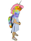 Morikukko Kids Unicorn Çıkabilir Kapüşonlu Sırtçantası (Çocuk Boy)
