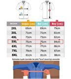 Büyük Beden Polo Yaka Tişört Cepli Pike Siyah