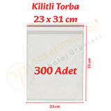 23x31 cm. Kilitli Torba (300 Adet)