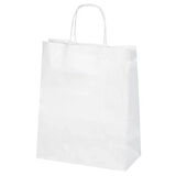Beyaz Kraft Çanta Büyük Boy 31x12x41 cm 25 Adet
