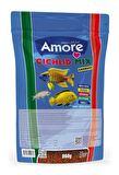 Cichlid Mix Granules  860gr Red Green Algae Spirulina Protein Balık Yemi ve 100 ml Yavru Yemi Lotus