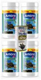 Turtle Green Calcium Sticks 4x125 ml Su Kaplumbağası Yemi ve Vitamin Seti