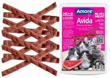 Avida Somonlu Kedi 12 Sticks Ödül Çubukları ve 3 Formix Steril Salmone Punch