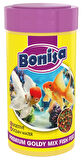 GoldFish Mix Granules 125ml, Bonisa 250ml Karışık Granül Japon Balığı Yemi, Multivitamin