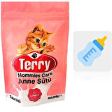 Terry Anne-Yavru Kedi Sütü Tozu 200 gr, Biberon, Kuzu Etli 3 adet 3lü Sticks Ödül
