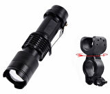 Exeo Led Bisiklet Ön Işığı 3 Modlu Far Işık Su Geçirmez Mini