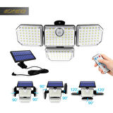 Exeo 181 COB Solar LED Hareket Sensörlü Kumandalı Su Geçirmez 3 Mod