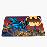 Gifi Batman 31,5x45 cm Dikdörtgen Siyah Silinebilir Desenli Amerikan Servis Takımı Tek Kişilik