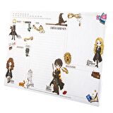 Daily Planner Notepad Harry Potter Lisanslı Özel Tasarım