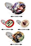 Rozet & Broş Harry Potter Hogwarts Express 4 adet Lisanslı
