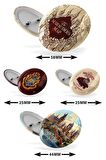 Rozet & Broş Harry Potter Çapulcu Haritası 4 adet Lisanslı