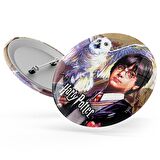 Rozet 4lü Set Harry Potter Hogwarts Binası Warner Bros. Lisanslı
