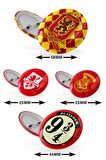 G Gifi Rozet & Broş Harry Potter Gryffindor 4 adet WarnerBros. Lisansl