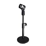 TEWISE TW-01 Ayarlı Masa Üstü Mikrofon Standı