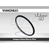 Yongnuo 52mm Slim Uv Filtre
