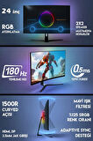 Xgen11 i7 12700F 12.Nesil 32GB 512GB Nvme M.2 SSD GTX1660 Super 24" 180Hz Curved Oyuncu Bilgisayarı