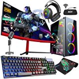 Zeiron RX36 Intel i5 3470 8 GB DDR3 RAM 240 GB SSD AMD Radeon RX 550 FreeDos Masaüstü Bilgisayar 