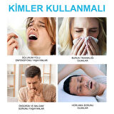 Horlama Önlemeye Yardımcı Nefes Açıcı Mıknatıslı Burun Dilatörü 4'lü Set