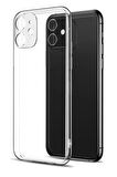 Apple iPhone 11 Kılıf Şeffaf Kamera Korumalı Silikon Telefon Kılıfı