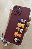 Apple iPhone 15 Uyumlu 3D Cartoon Tasarım Soft Kılıf