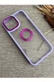 Apple iPhone 13 Pro Max Kılıf Sararmaz Magsafe Destekli Renkli