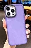 Apple iPhone 16 Pro Max Kılıf Kamera Korumalı Renkli Şeffaf