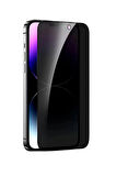 Apple iPhone 16 Ekran Koruyucu Tam Kaplayan ESD Anti Statik Cam Gizli Hayalet Ekran