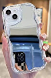 Apple iPhone 14 Uyumlu Ayna Tasarım Kamera Korumalı Kılıf