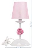 SAMARA ABAJUR BEYAZ (PEMBE ŞAPKALI)