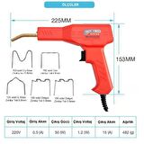 Yate10 Plastik Tel Kaynak Makinası 50w/220v+500 Adet Tel