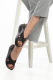 Polomia Kristen Anatomik Ortopedik Esnek Comfort Rahat Taban Günlük Kadın Sandalet Terlik
