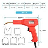 Yate10 Plastik Zımba Teli Kaynak Makinası 100W/220V+500 Adet Tel