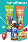 Kedi Süper Set (muti Paste & Malt Paste & Plus B)