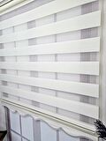 BBB Mikro Pliseli Stor Zebra Perde Krem MZ484
