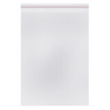 8x20+5 cm. (8*25) 100 Adet - Şeffaf Bantlı Yapışkanlı Jelatin Poşet