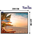 TAVİSS 300X225 CM MOTORLU KUMANDALI PROJEKSİYON PERDESİ